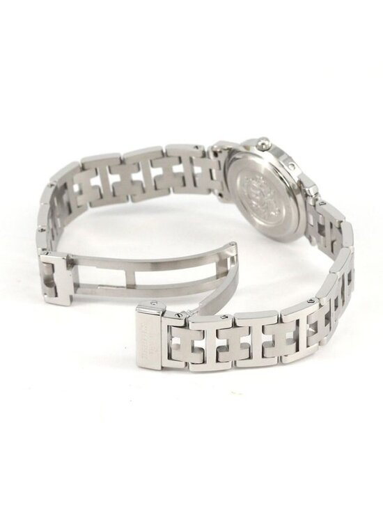 Hermes SS Quartz Watch Black main image 3